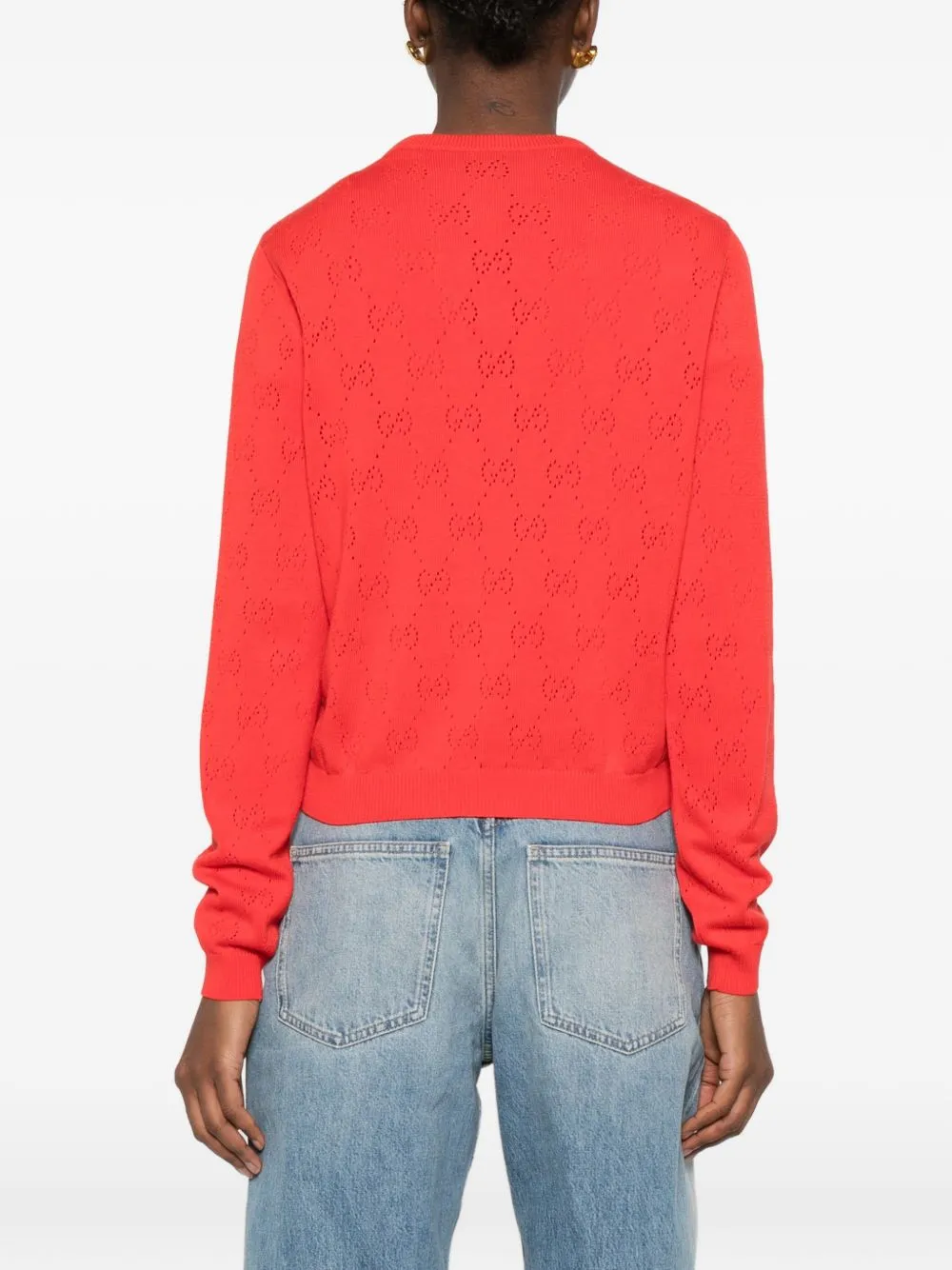 Gg Cotton Cardigan sold by Wanan Luxury product image thumbnail 3