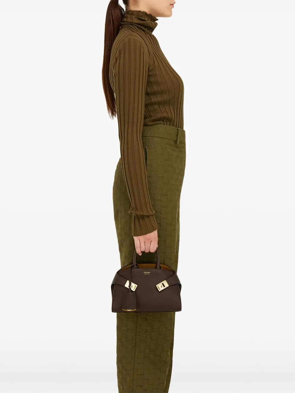 Hug Mini Leather Handbag sold by Wanan Luxury product image thumbnail 4