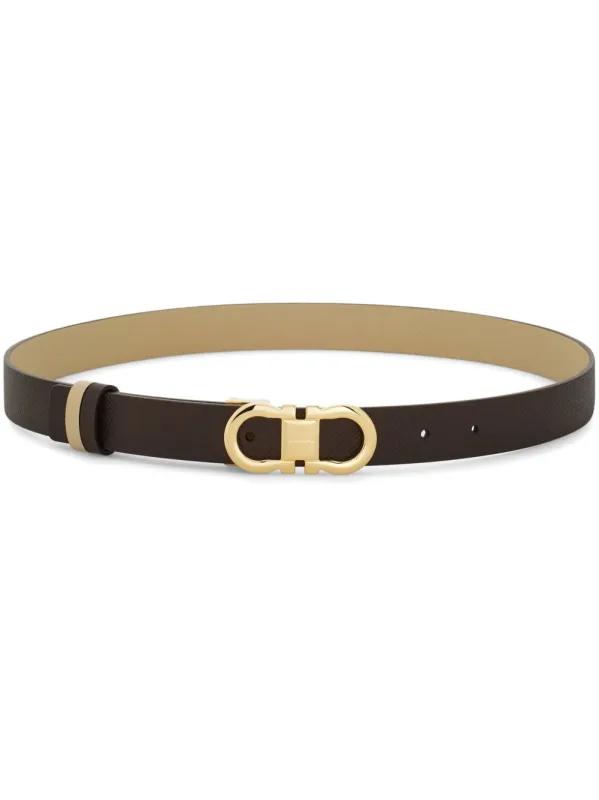 Gancini Leather Belt sold by Wanan Luxury