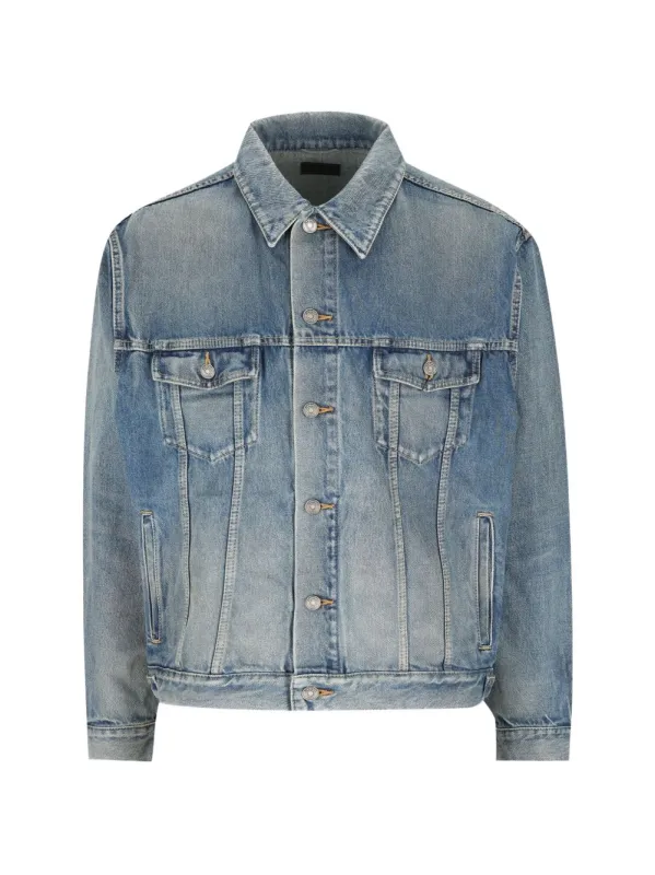Denim Trucker Jacket made by Wanan Luxury