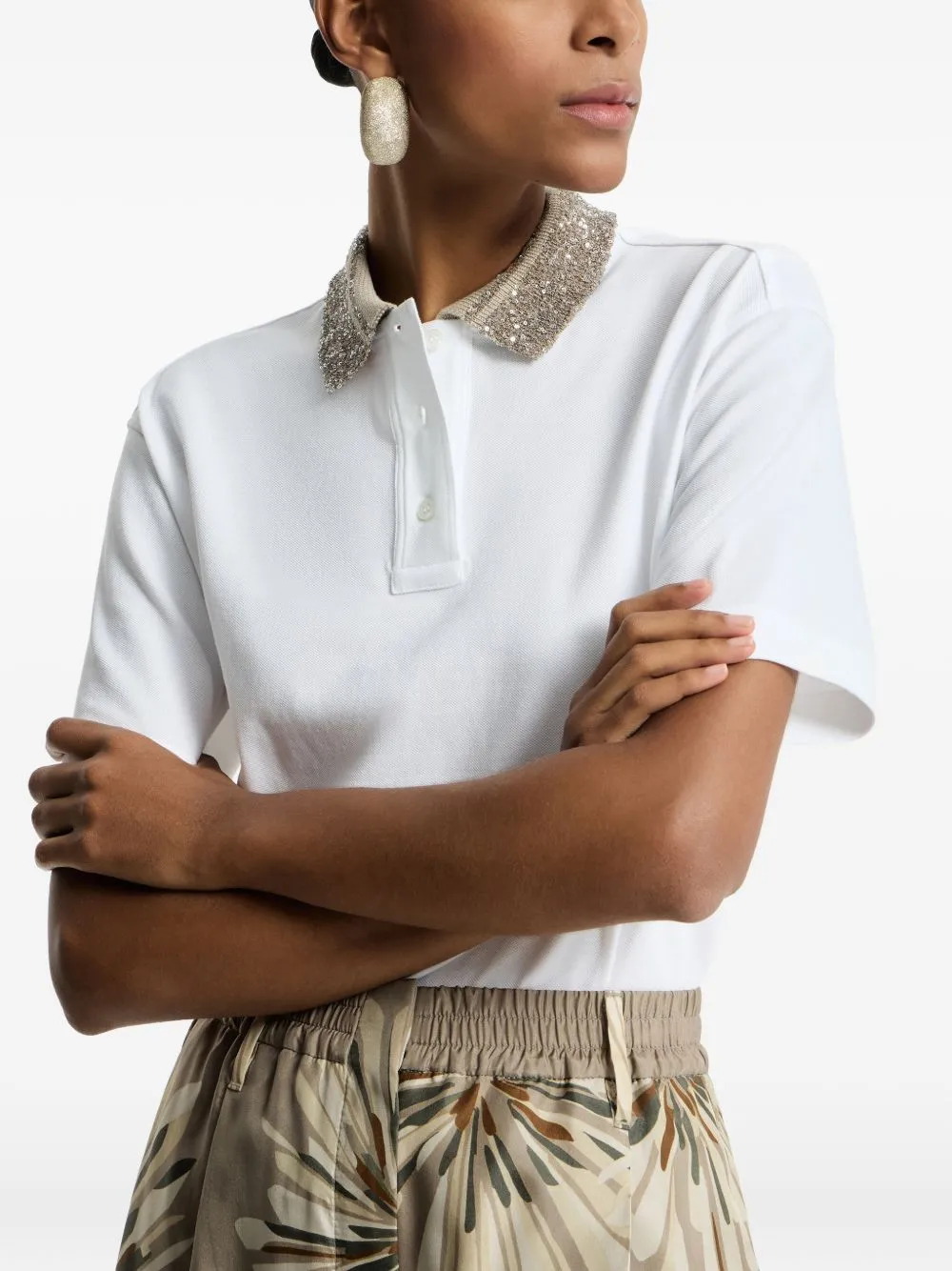 Cotton Polo Shirt sold by Wanan Luxury product image thumbnail 2