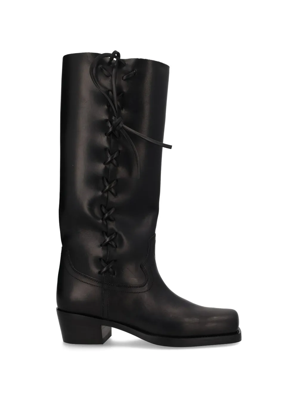 Roxanne Leather Boots sold by Wanan Luxury