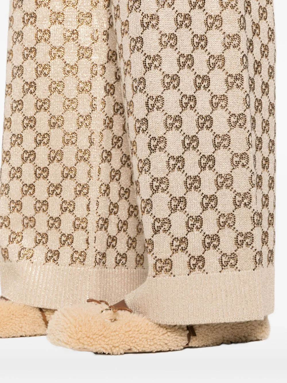 Gg Wool Trousers sold by Wanan Luxury product image thumbnail 5