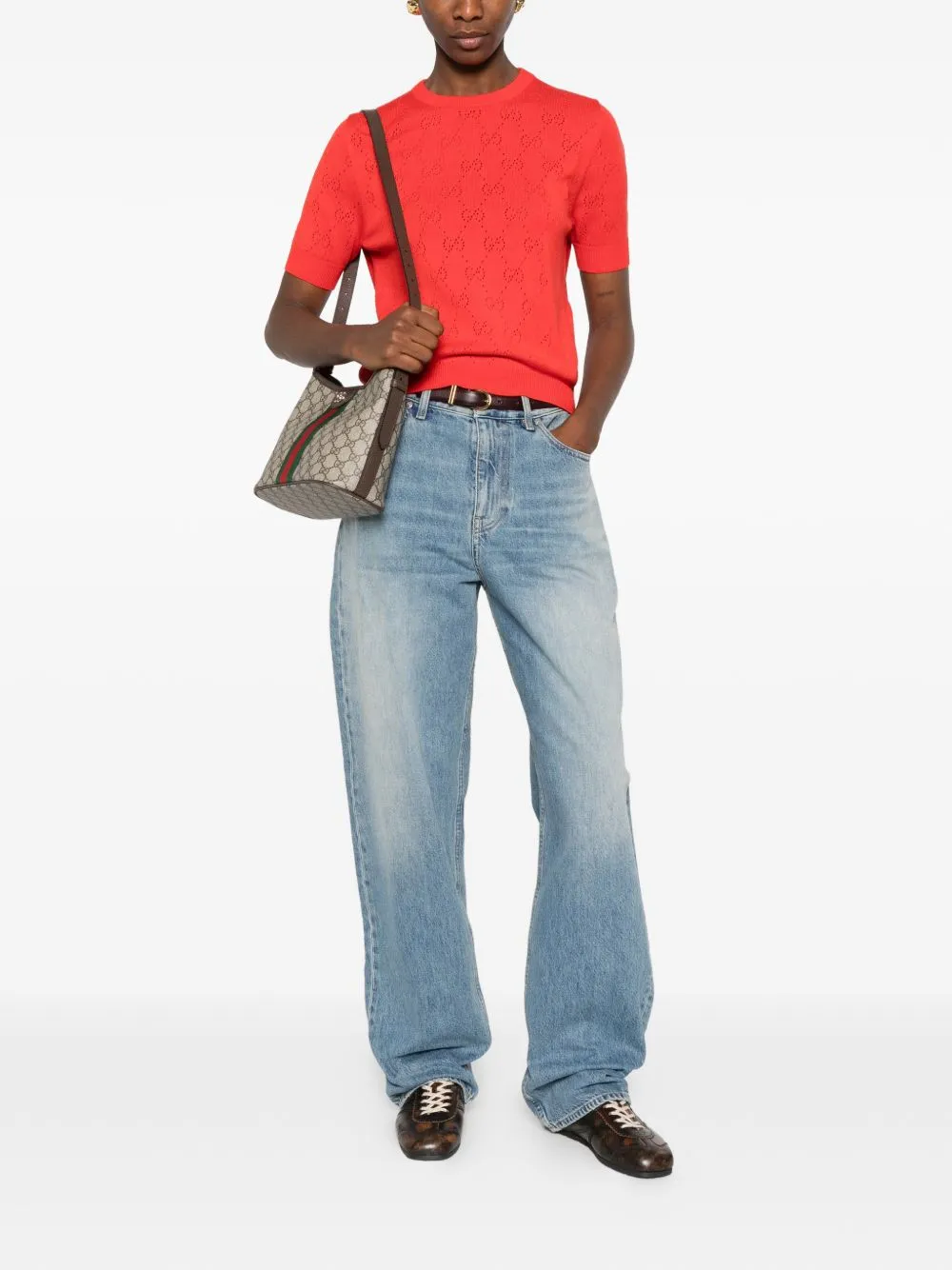 Gg Cotton Sweater sold by Wanan Luxury product image thumbnail 2