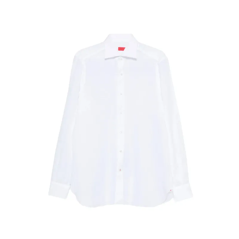 Shirts White made by Isaia