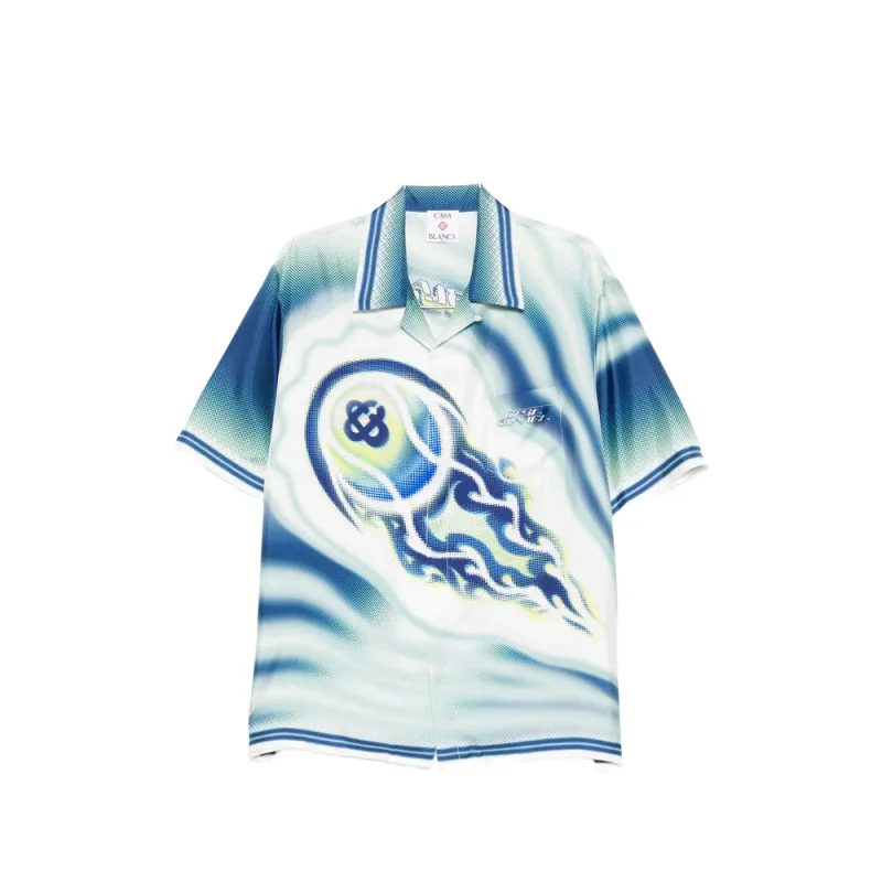 Shirts Blue, White made by Casablanca