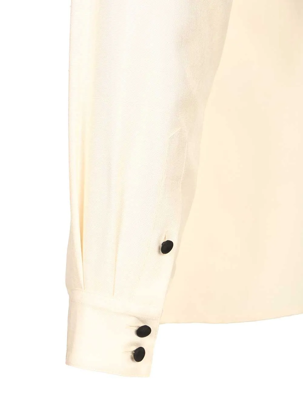 Silk Shantung Shirt Shirts Beige sold by Wanan Luxury product image thumbnail 4