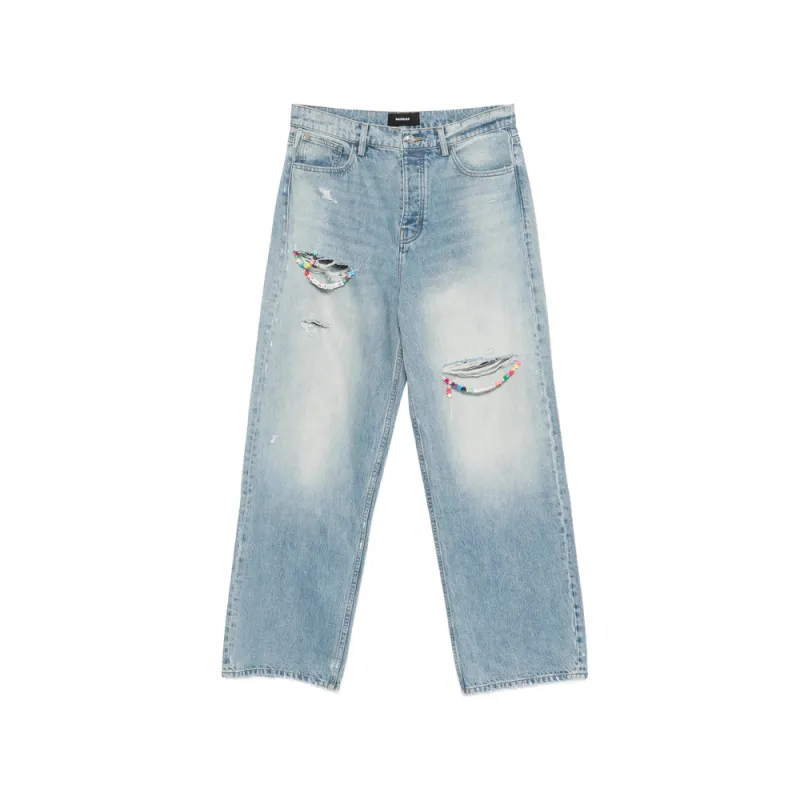 Denim Blue made by Wanan Luxury