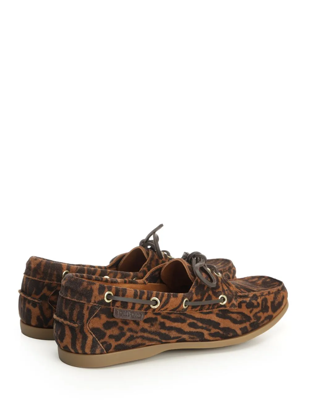 Suede Boat Shoes Scarpe Basse Animalier sold by Wanan Luxury product image thumbnail 3