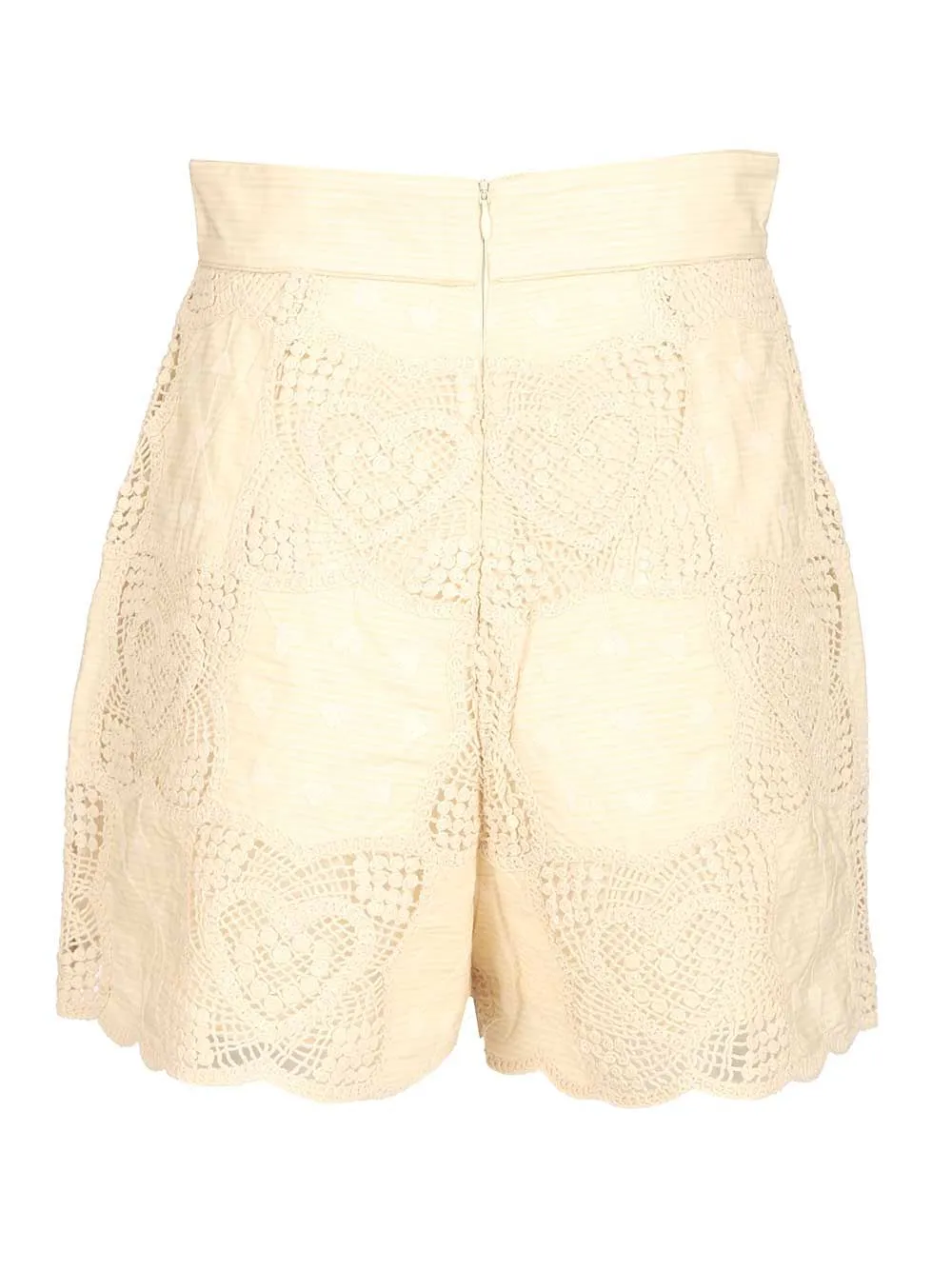 Wanderlust Tuck Short Trousers Beige sold by Wanan Luxury product image thumbnail 2
