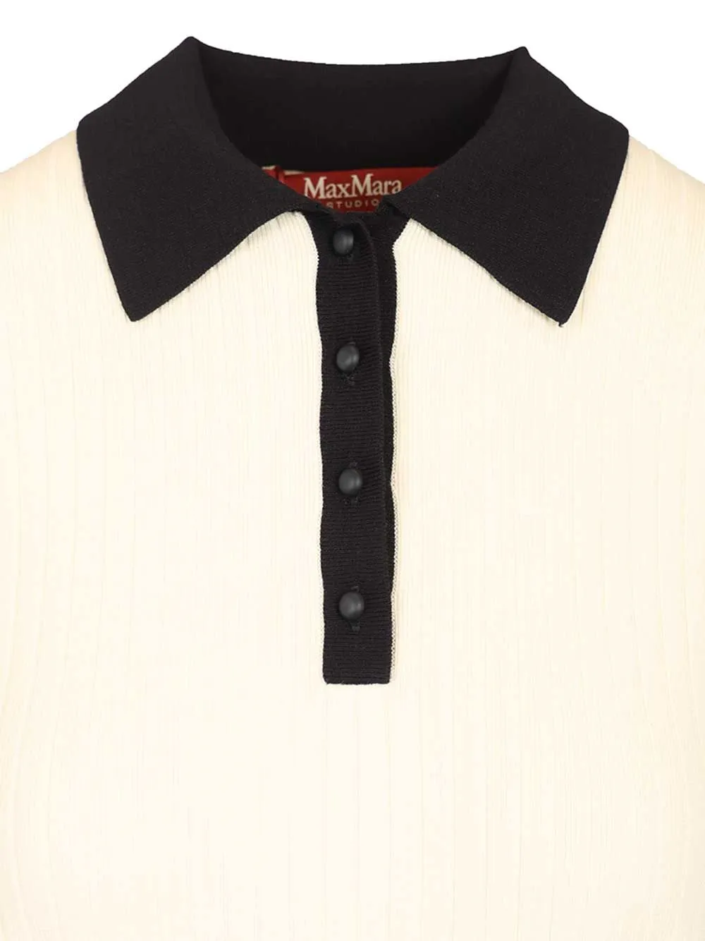 Stretch Viscose Polo Shirt White sold by Wanan Luxury product image thumbnail 3