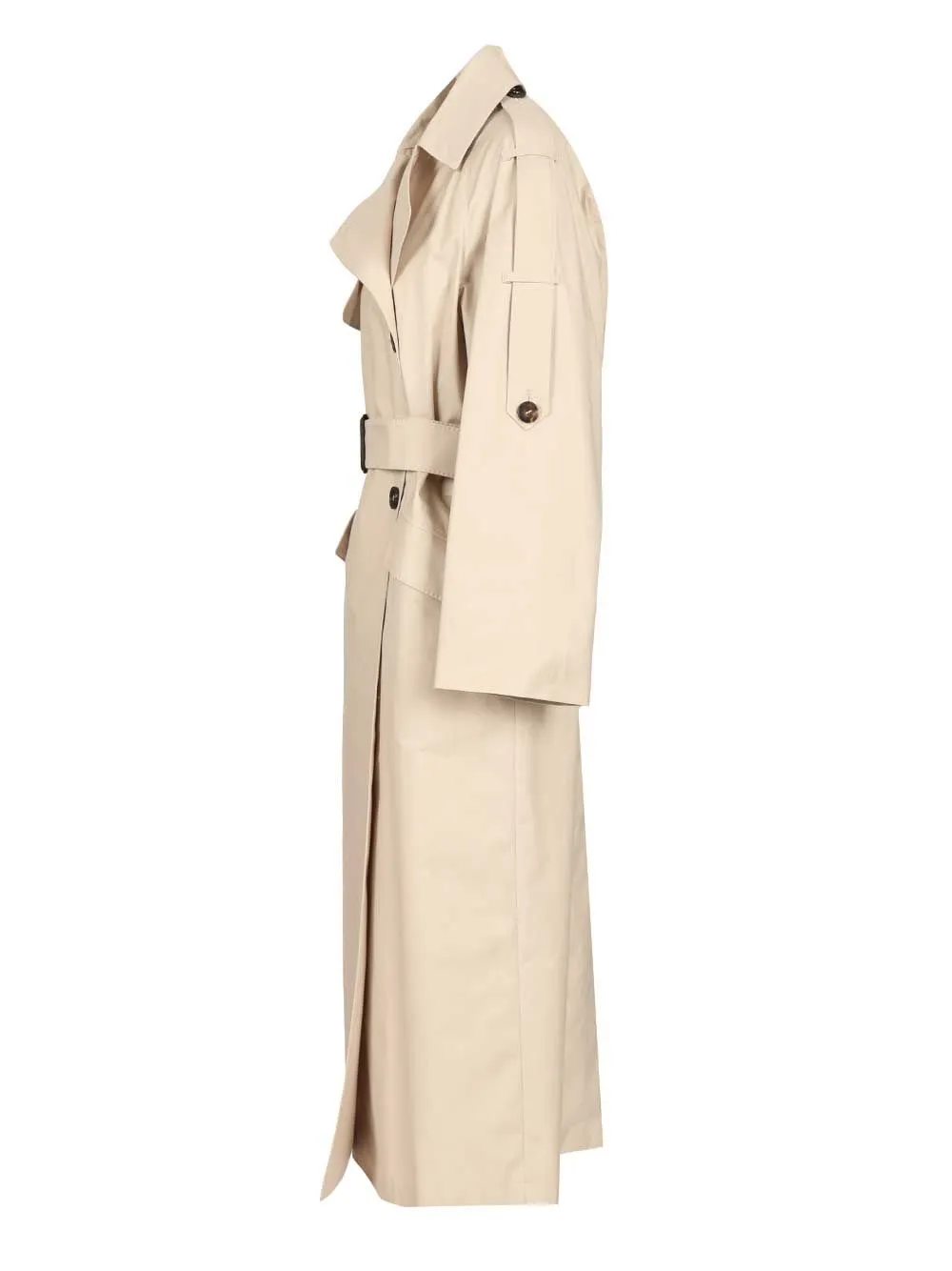 Delfino Trench Coat Coats Beige sold by Wanan Luxury product image thumbnail 3
