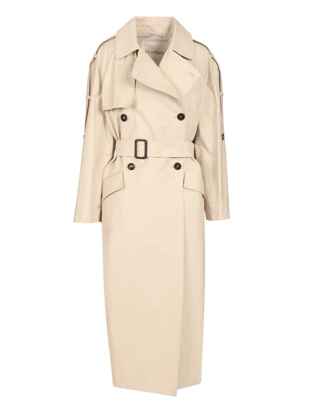 Delfino Trench Coat Coats Beige sold by Wanan Luxury