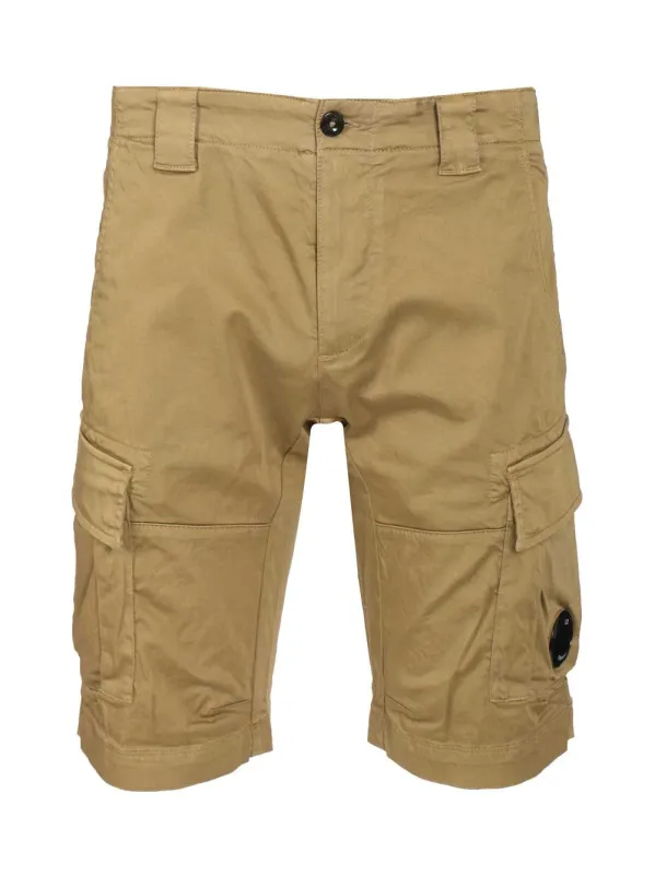 Cargo Shorts Trousers Brown made by C.P. Company