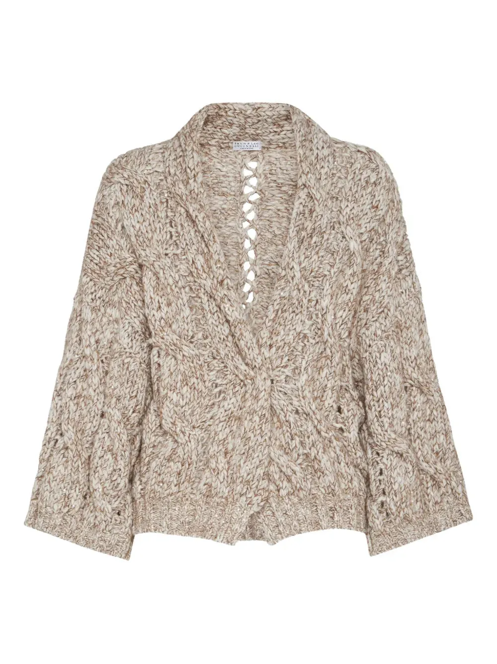 Chunky Knit Cardigan sold by Wanan Luxury