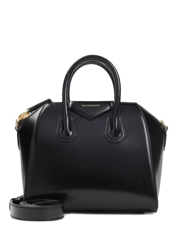 Antigona Mini Leather Handbag sold by Wanan Luxury