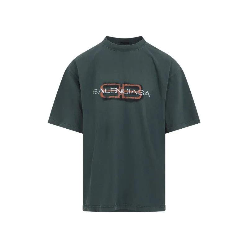 T-Shirts Green made by Balenciaga