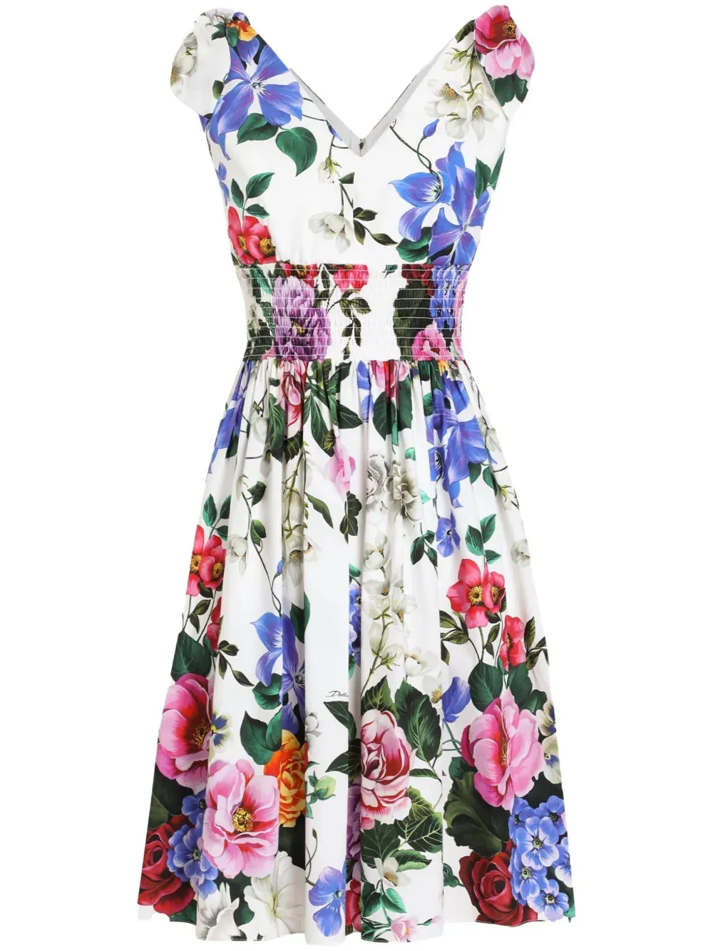 Floral Midi Dress sold by Wanan Luxury