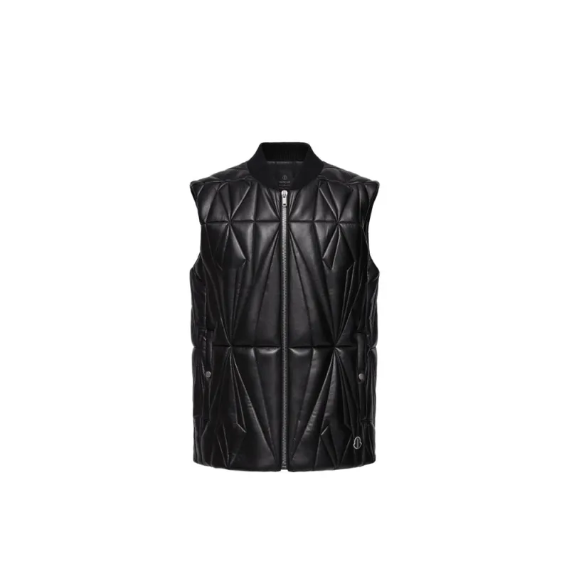 Outwear Waistcoats Black sold by Wanan Luxury