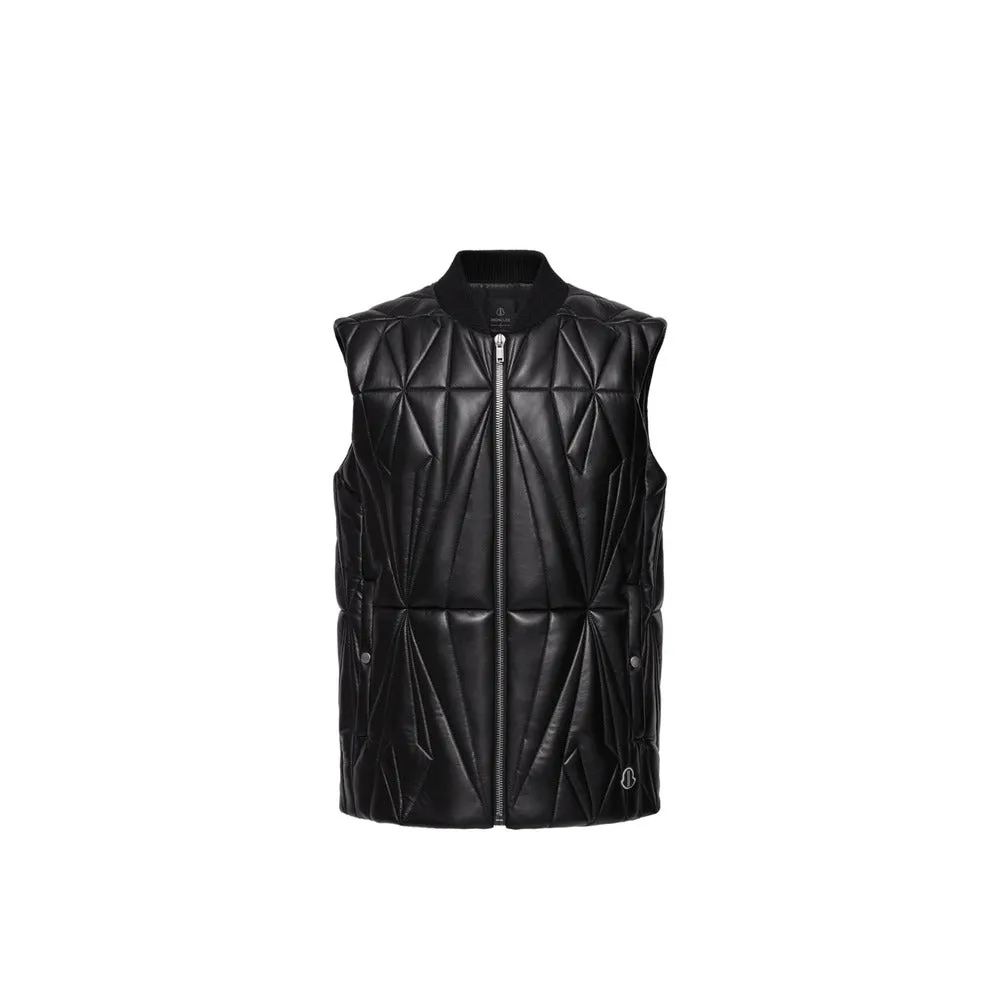 Outwear Waistcoats Black sold by Wanan Luxury