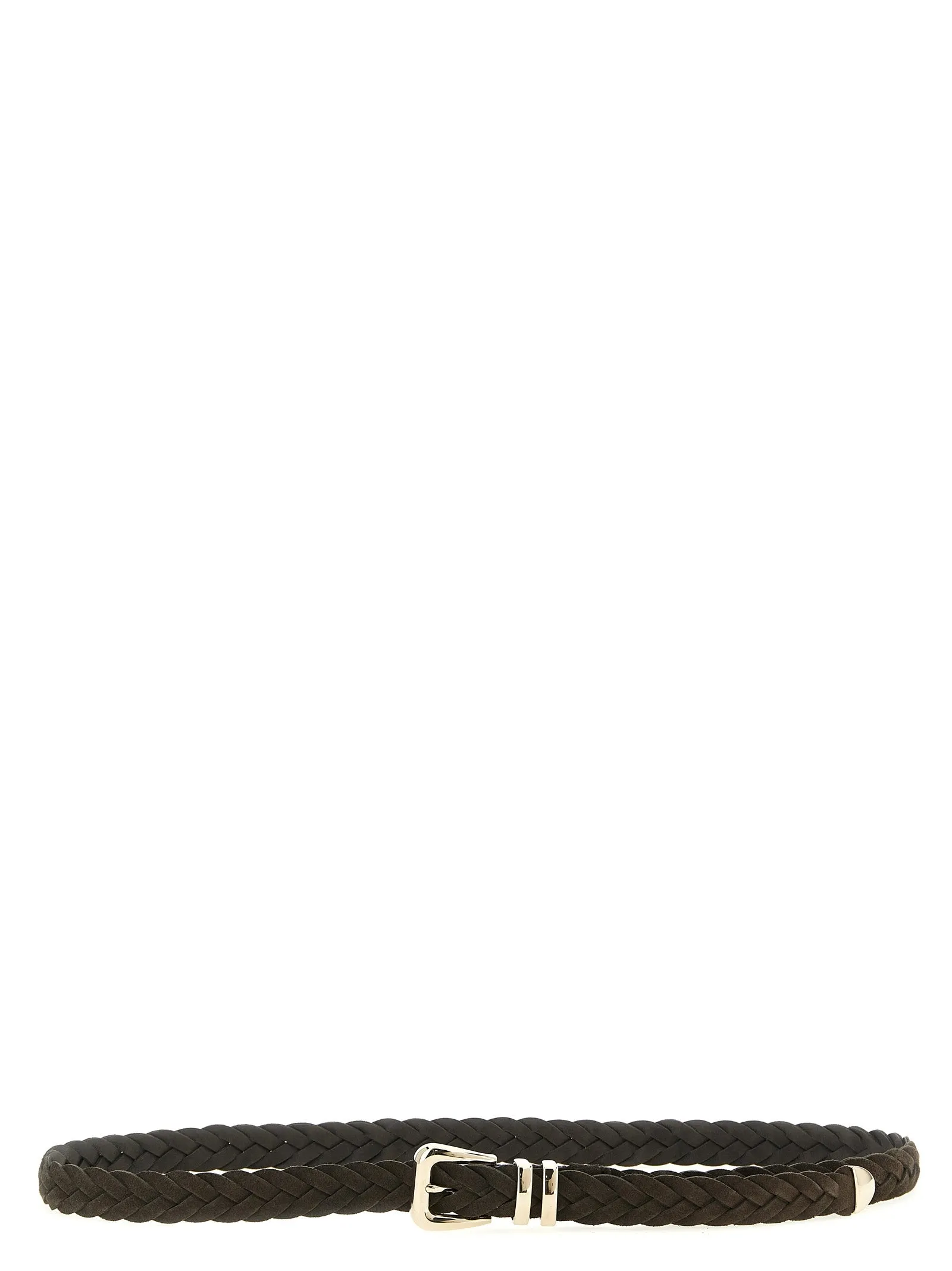 Braided Calf Belt Belts Brown sold by Wanan Luxury