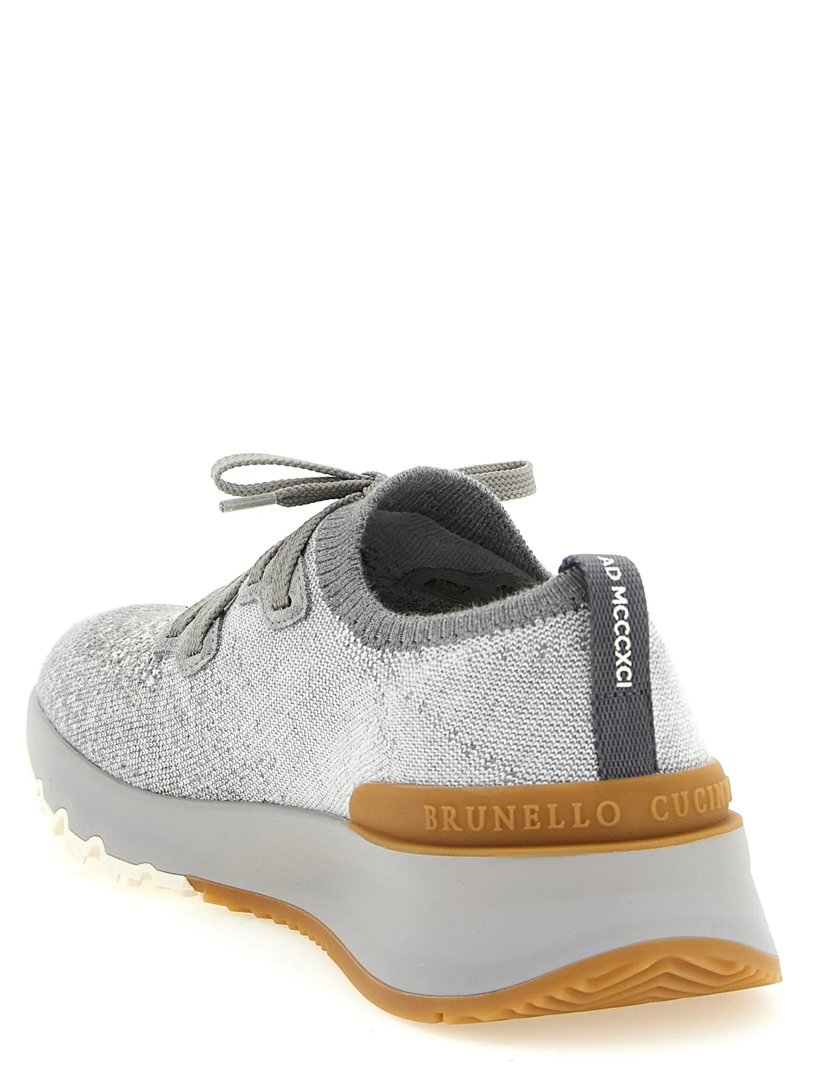 Knitted Sneakers Gray sold by Wanan Luxury product image thumbnail 3