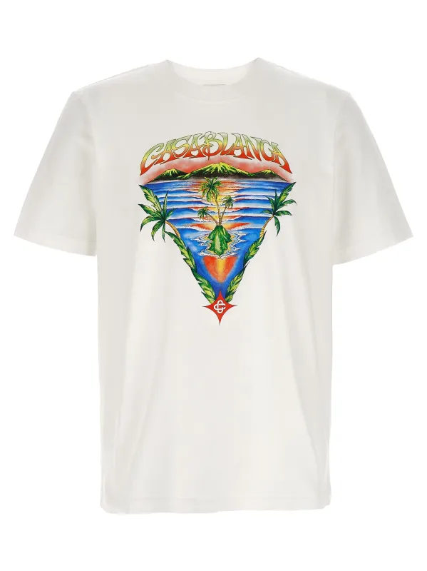 Innocence Triangle T-Shirt White sold by Wanan Luxury