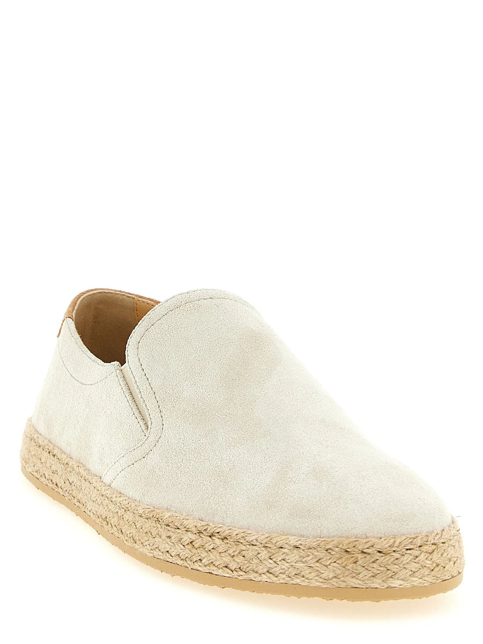 Suede Espadrilles Flat Shoes Gray sold by Wanan Luxury product image thumbnail 2