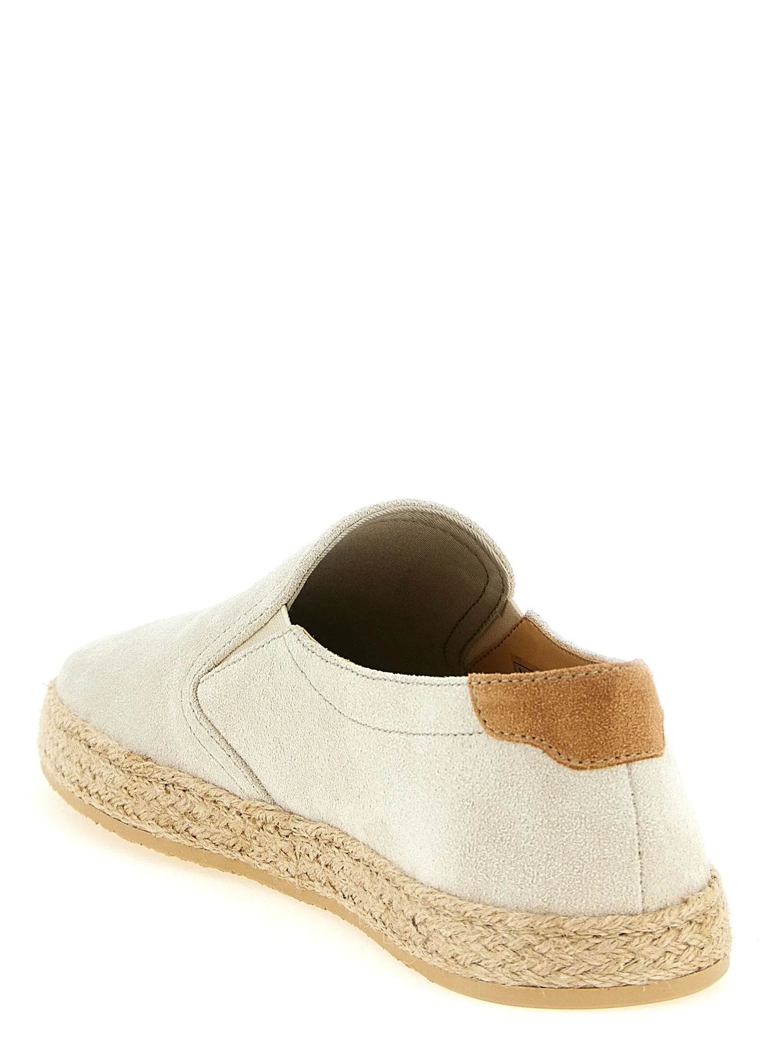 Suede Espadrilles Flat Shoes Gray sold by Wanan Luxury product image thumbnail 3