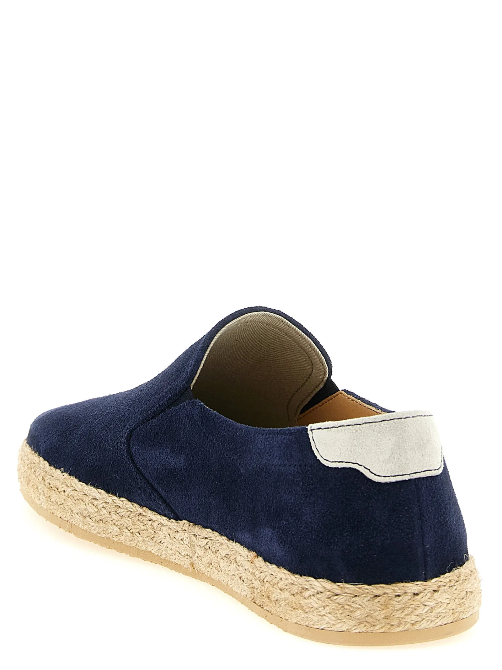 Suede Espadrilles Flat Shoes Blue sold by Wanan Luxury product image thumbnail 3