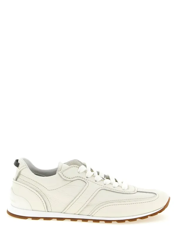 Active Sneakers White made by Brunello Cucinelli