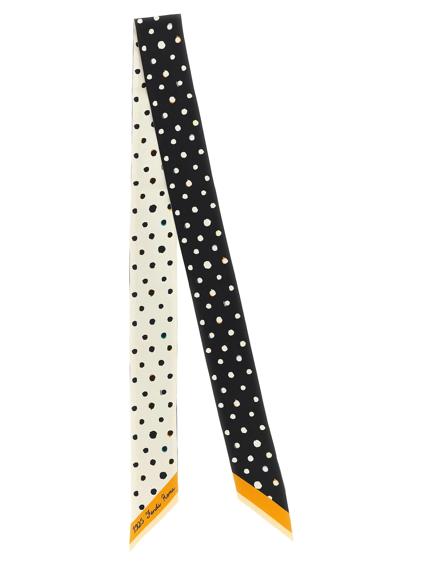 Wrappy Scarves And Foulards White/Black sold by Wanan Luxury product image thumbnail 2