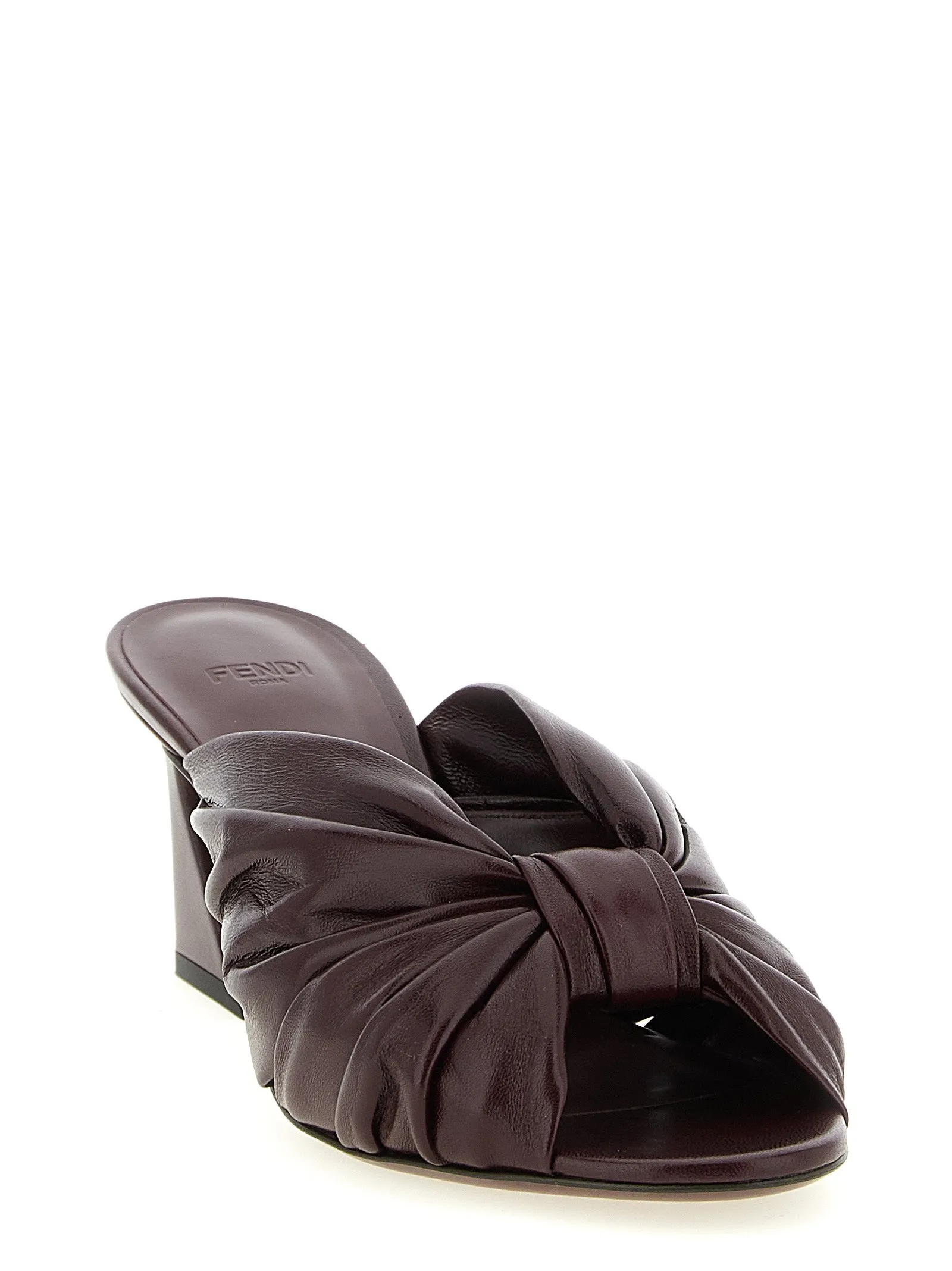 Fendi Arco Sandals Bordeaux sold by Wanan Luxury product image thumbnail 2