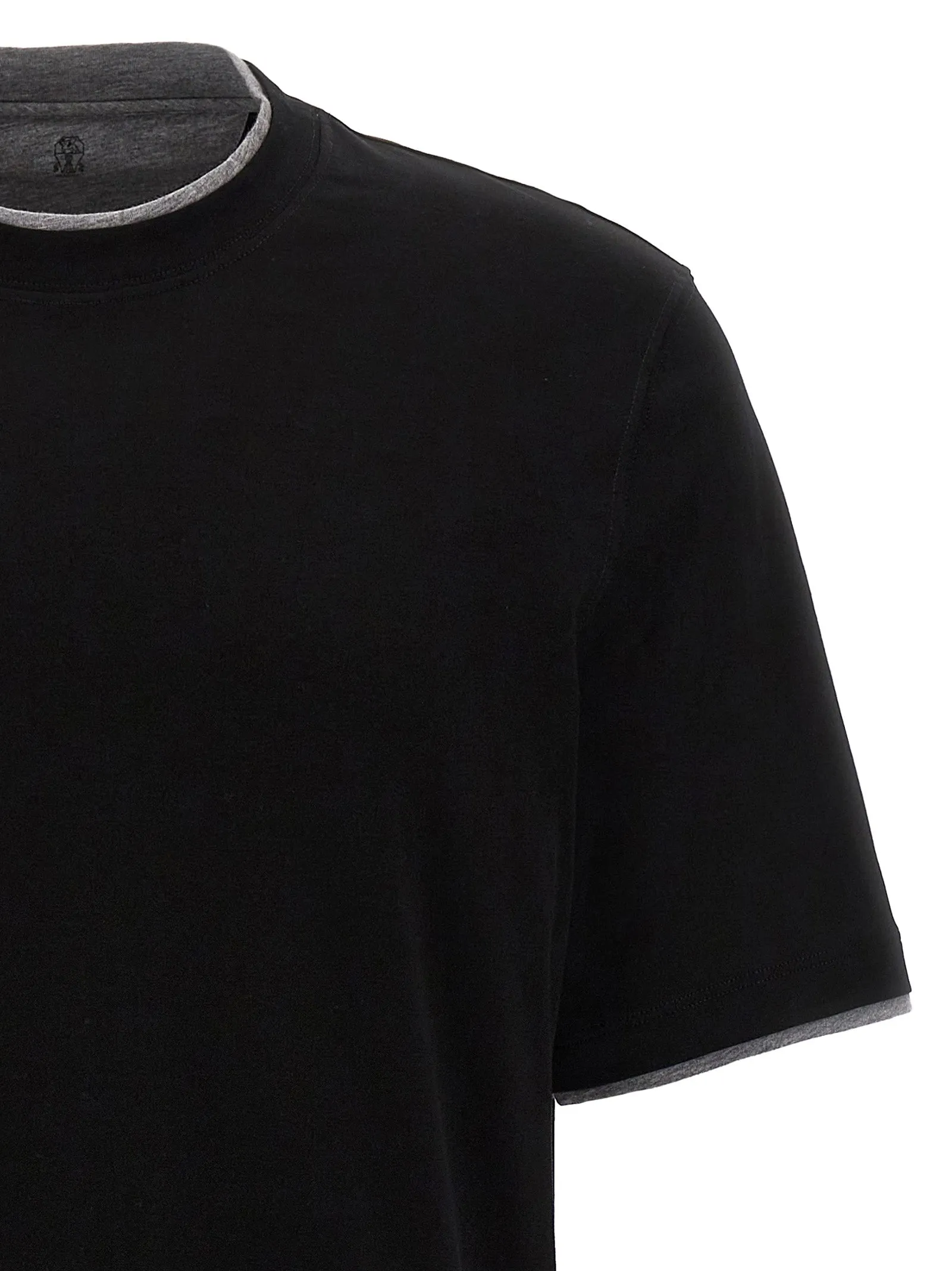 Double Hem T-Shirt Black sold by Wanan Luxury product image thumbnail 3