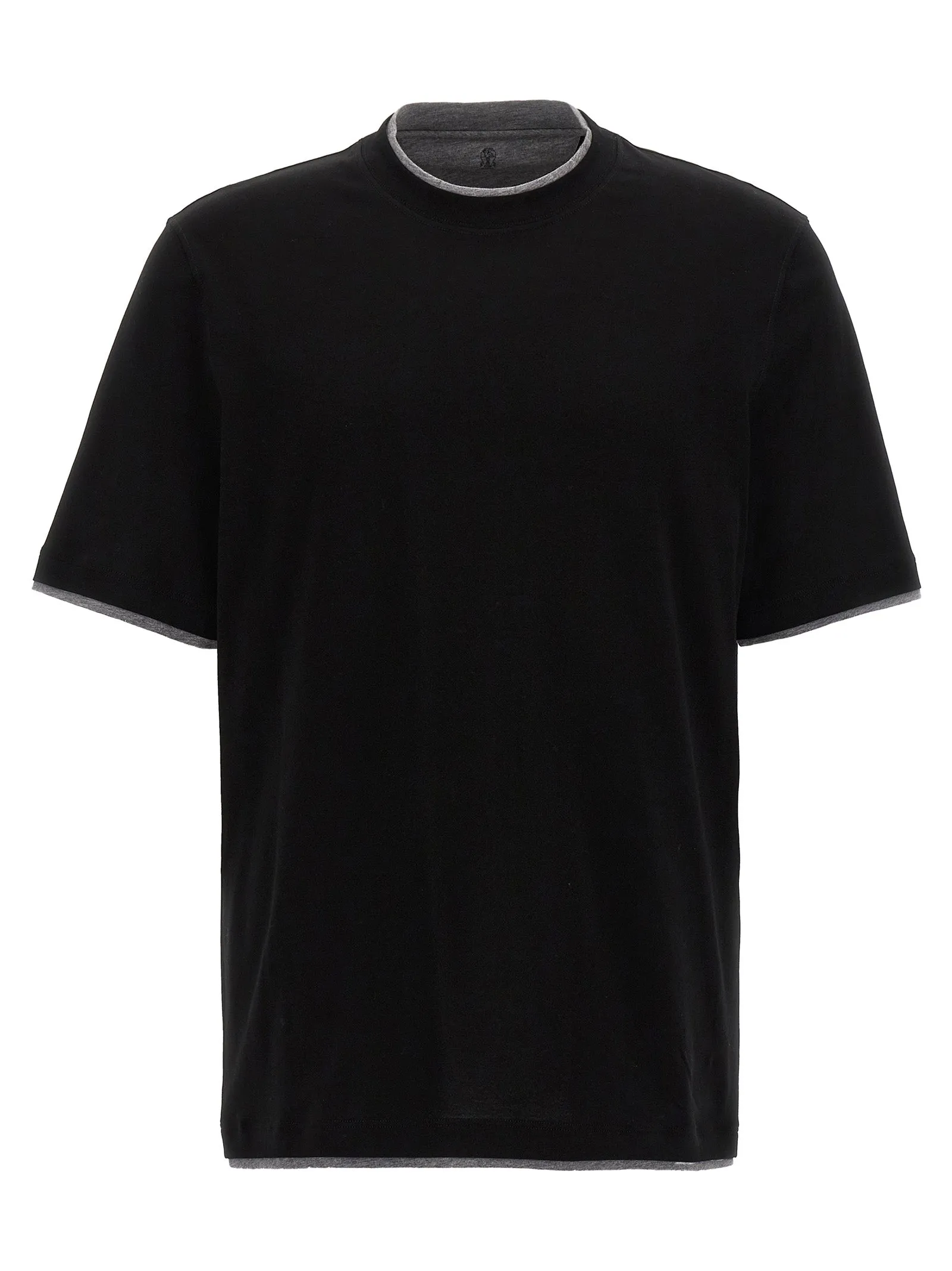 Double Hem T-Shirt Black sold by Wanan Luxury