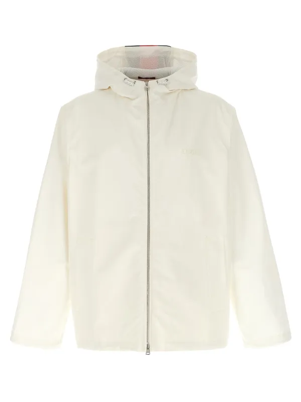 Nastro Web Water Repellent Jacket Puffer Jackets White sold by Wanan Luxury