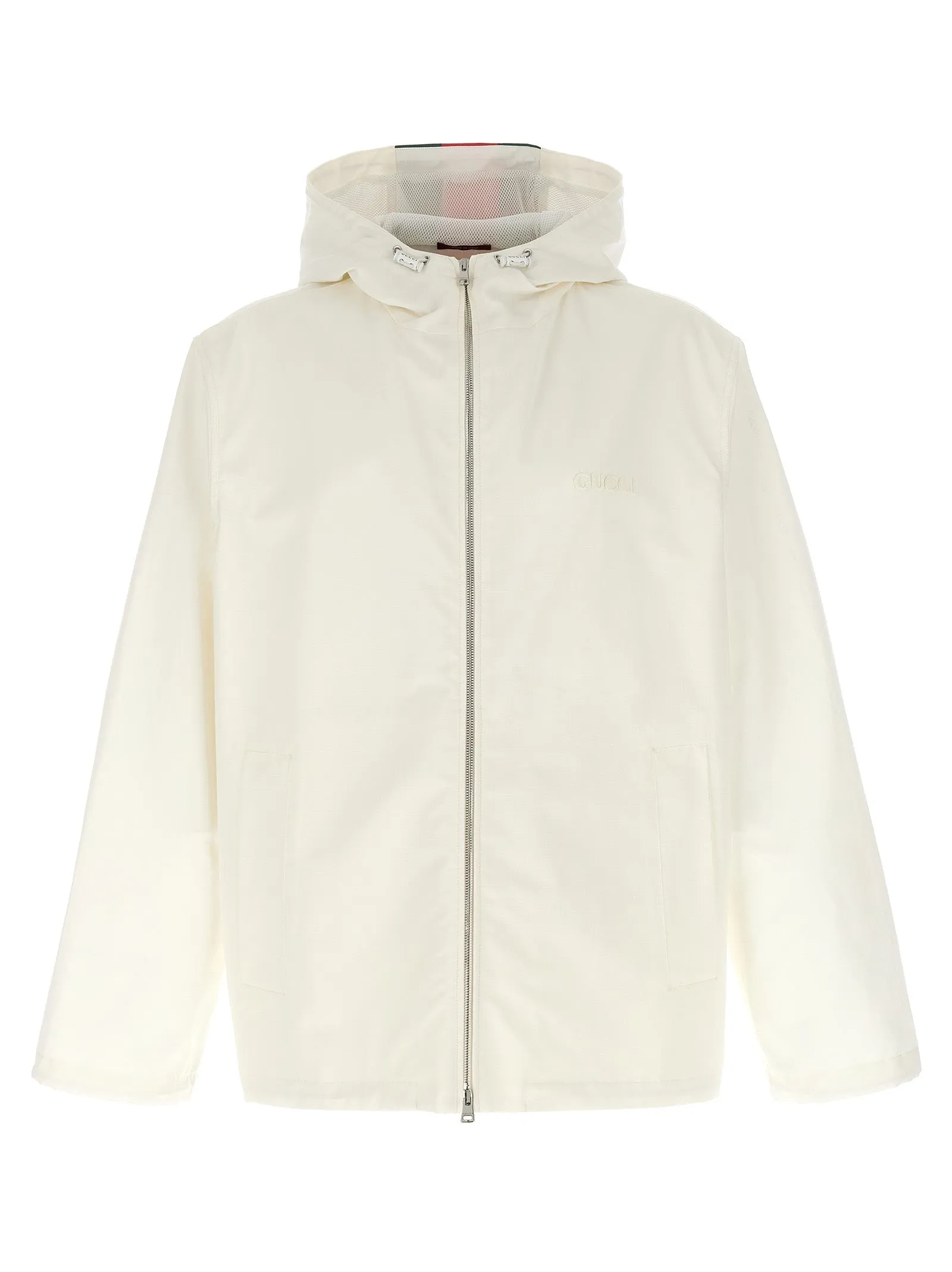 Nastro Web Water Repellent Jacket Puffer Jackets White sold by Wanan Luxury