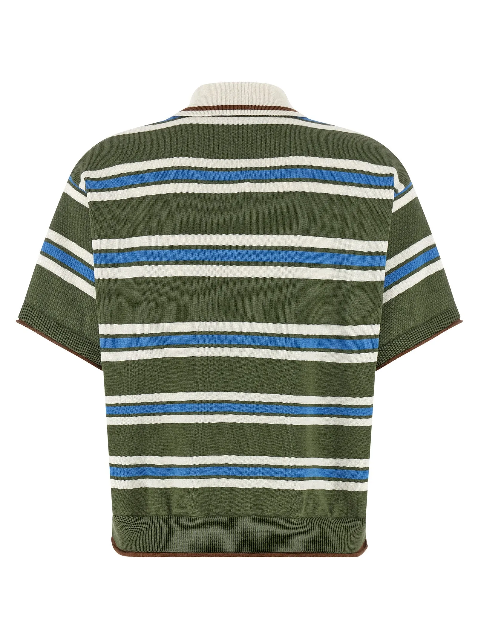 Striped Knit Polo Multicolor sold by Wanan Luxury product image thumbnail 2