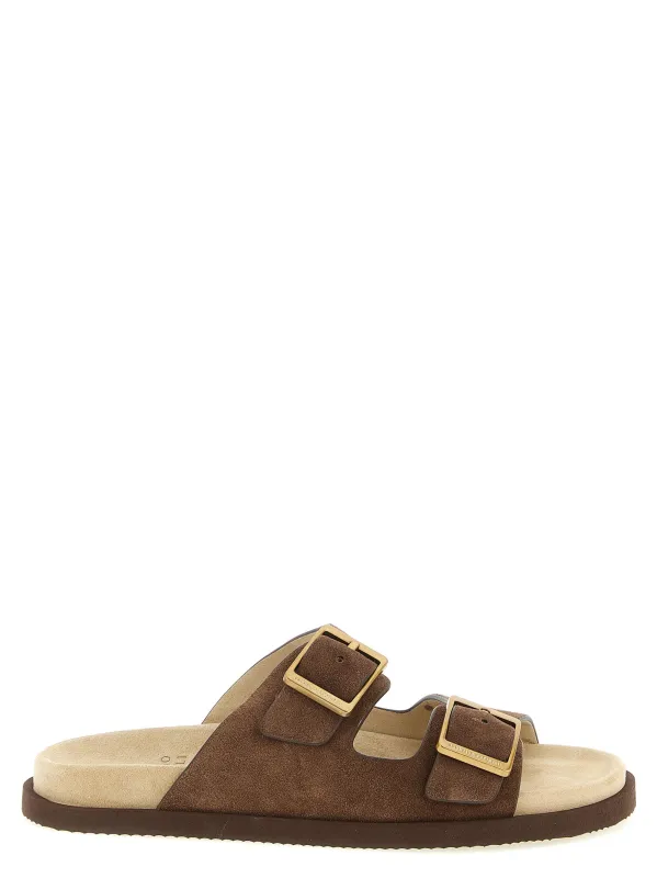 Urban Sandals Brown sold by Wanan Luxury