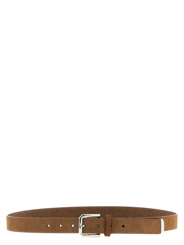 Braided Leather Belt Belts Brown made by Brunello Cucinelli