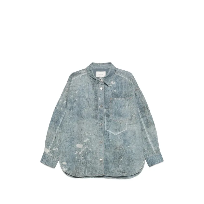 Shirts Blue made by Gestuz