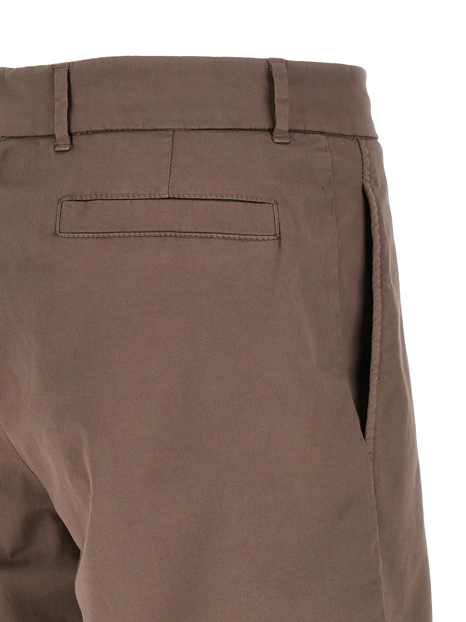 American Pima Cotton Bermuda Shorts Bermuda And Short Brown sold by Wanan Luxury product image thumbnail 4