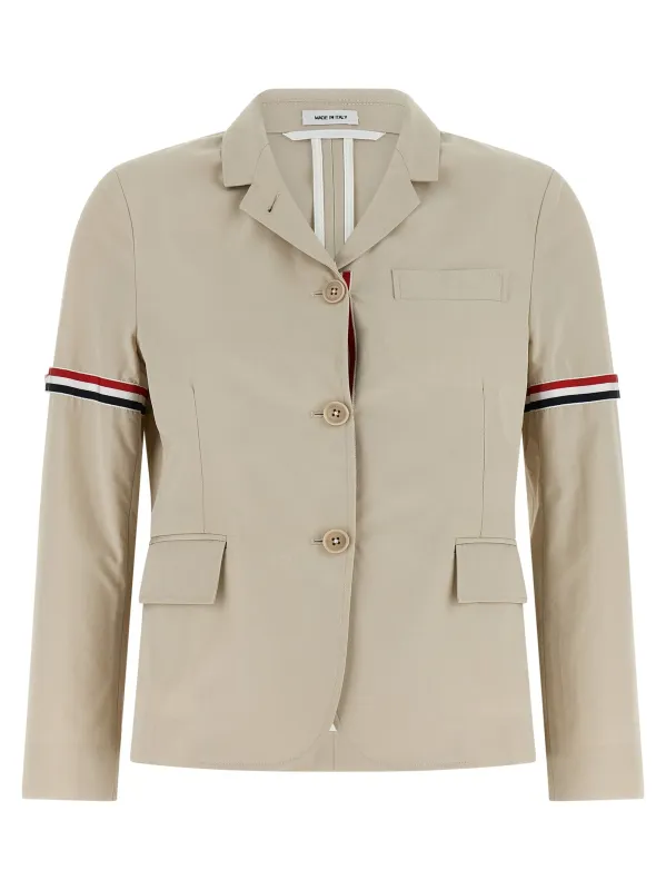 Classic Sport Blazers Beige made by Thom Browne