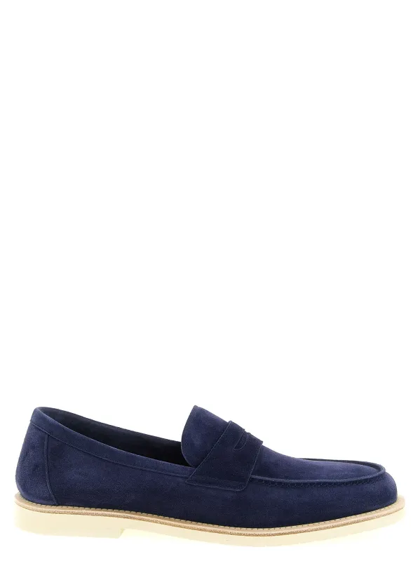 Penny Loafer Light Loafers Blue sold by Wanan Luxury