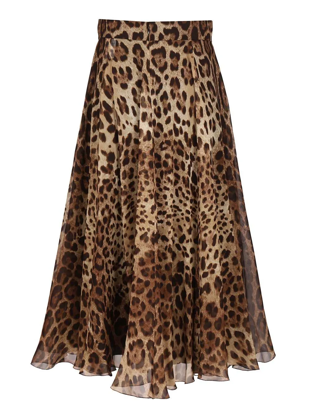 Printed Chiffon Circle Skirt Skirts Animalier sold by Wanan Luxury product image thumbnail 2