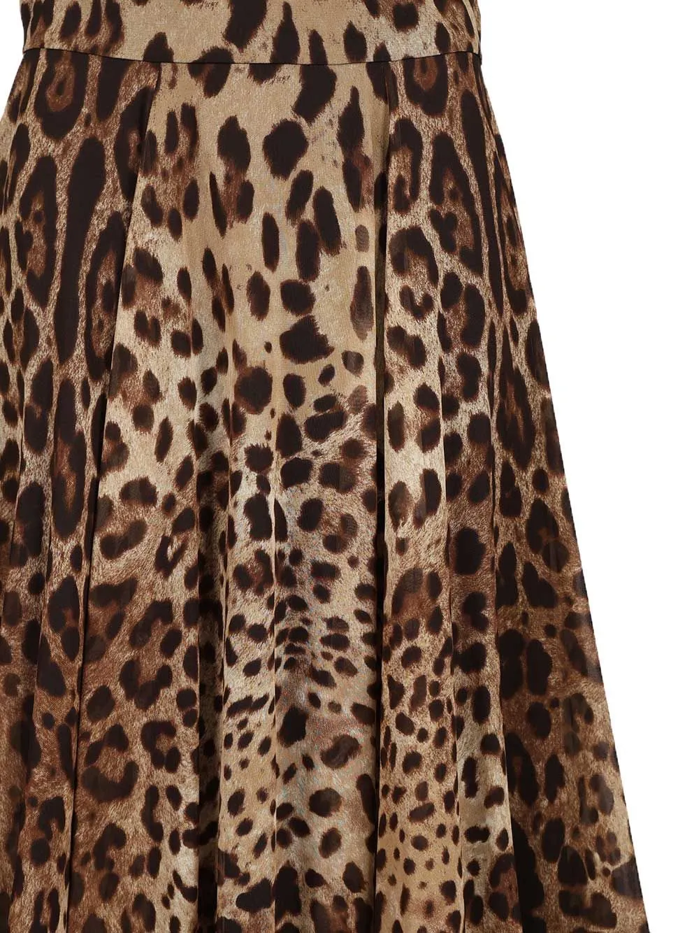 Printed Chiffon Circle Skirt Skirts Animalier sold by Wanan Luxury product image thumbnail 4