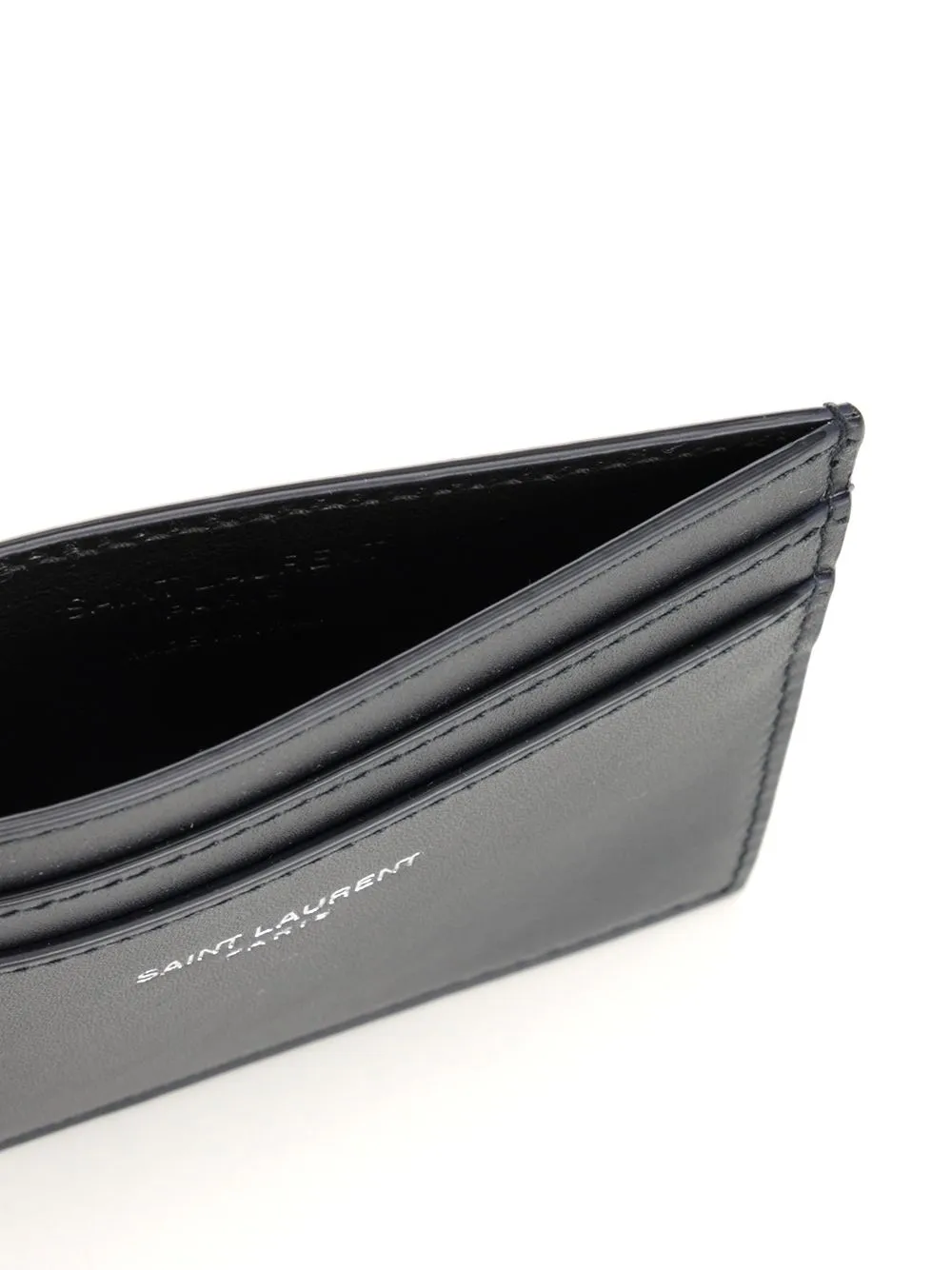 Saint Laurent Paris Card Holder Wallets Blue sold by Wanan Luxury product image thumbnail 4