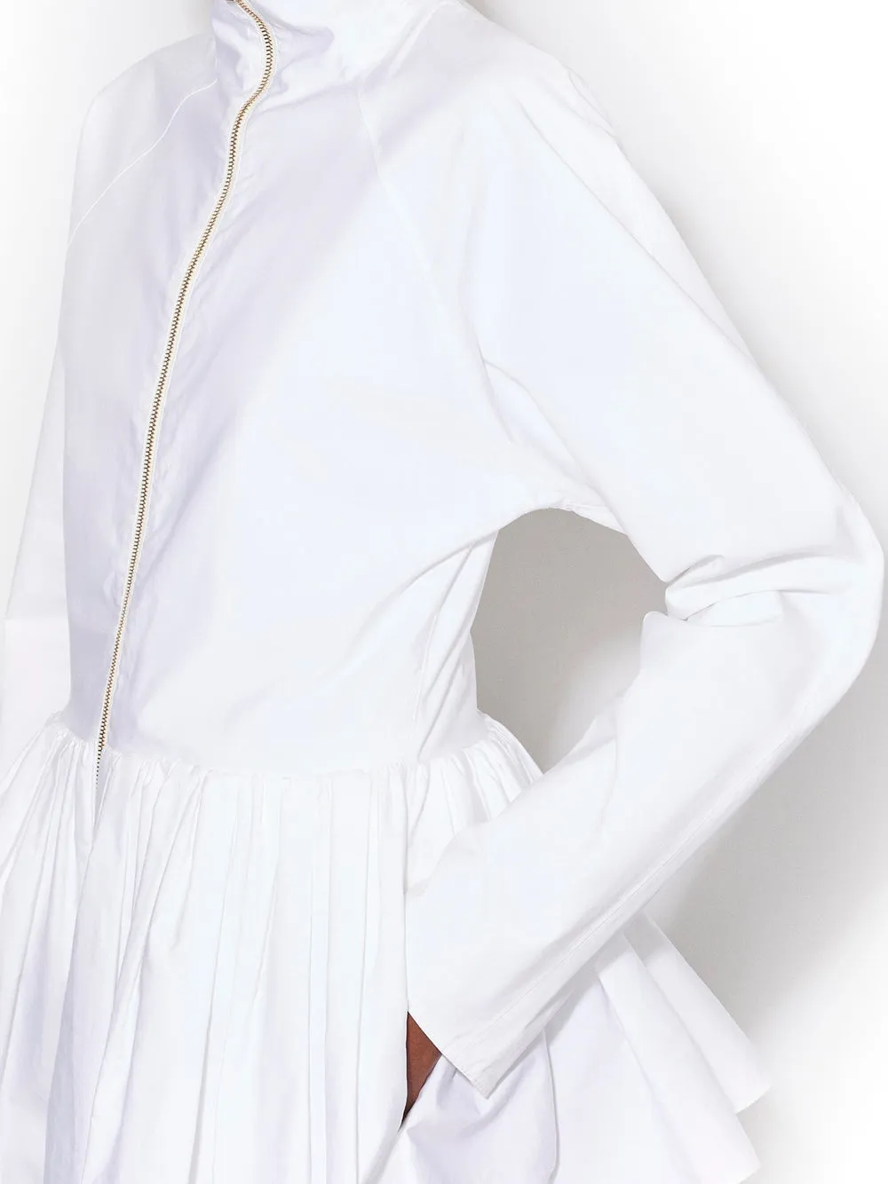 Cotton Poplin Peplum Jacket sold by Wanan Luxury product image thumbnail 3