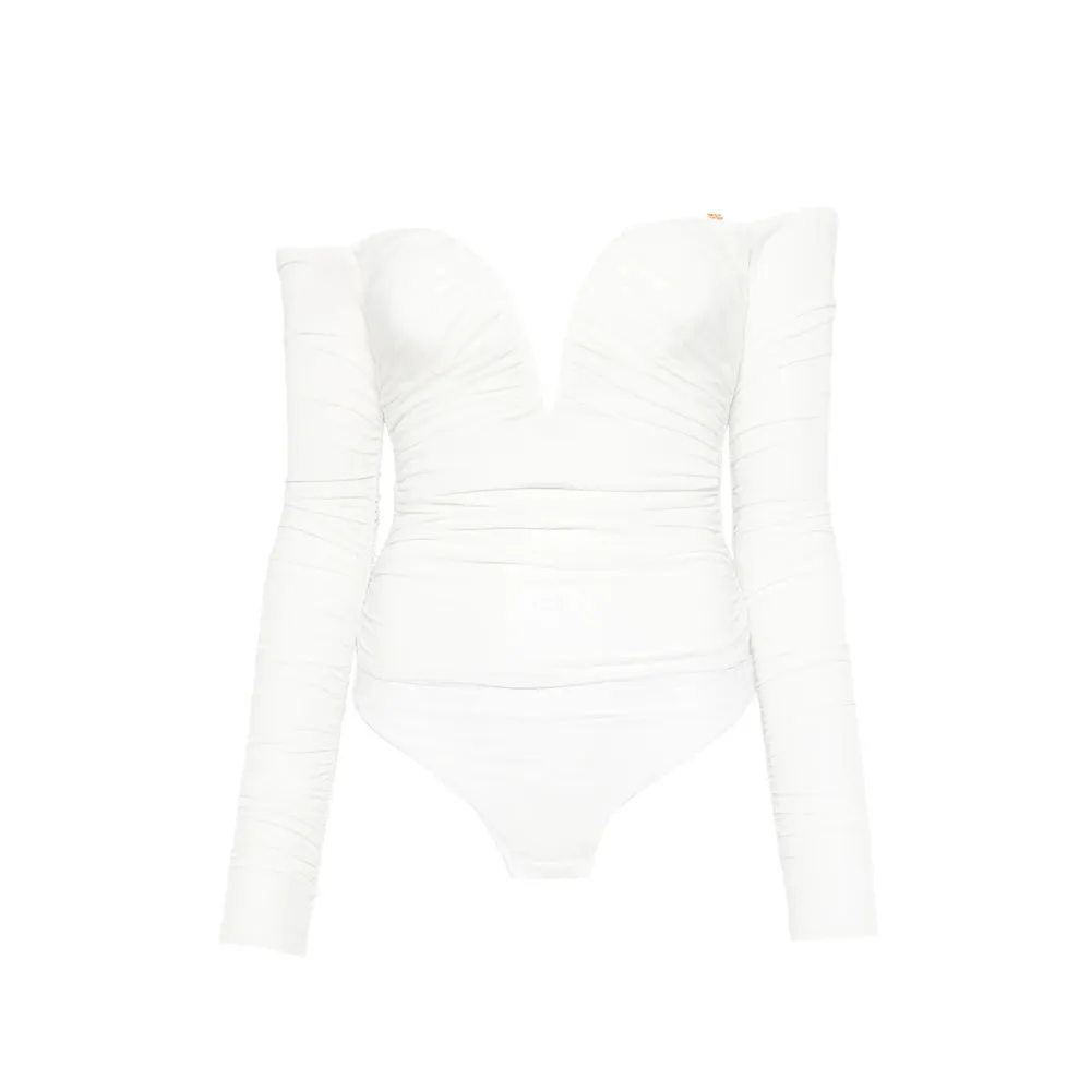 Bodysuits White sold by Wanan Luxury