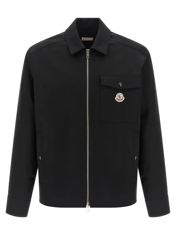 Shirt Jacket Puffer Jackets Black sold by Wanan Luxury